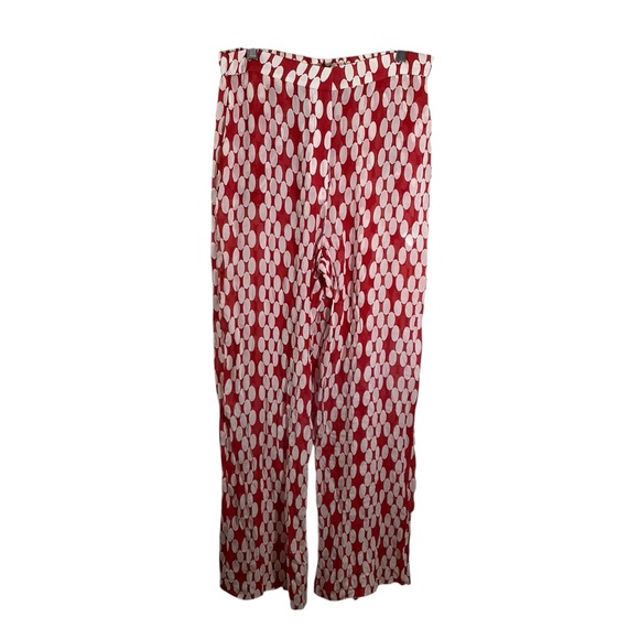 Zara Pants - Zara Women's Polka Dots Wide Leg Pants Sheer Flowy